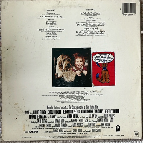 Annie - (Original Motion Soundtrack) Vinyl LP - Picture 4 of 5